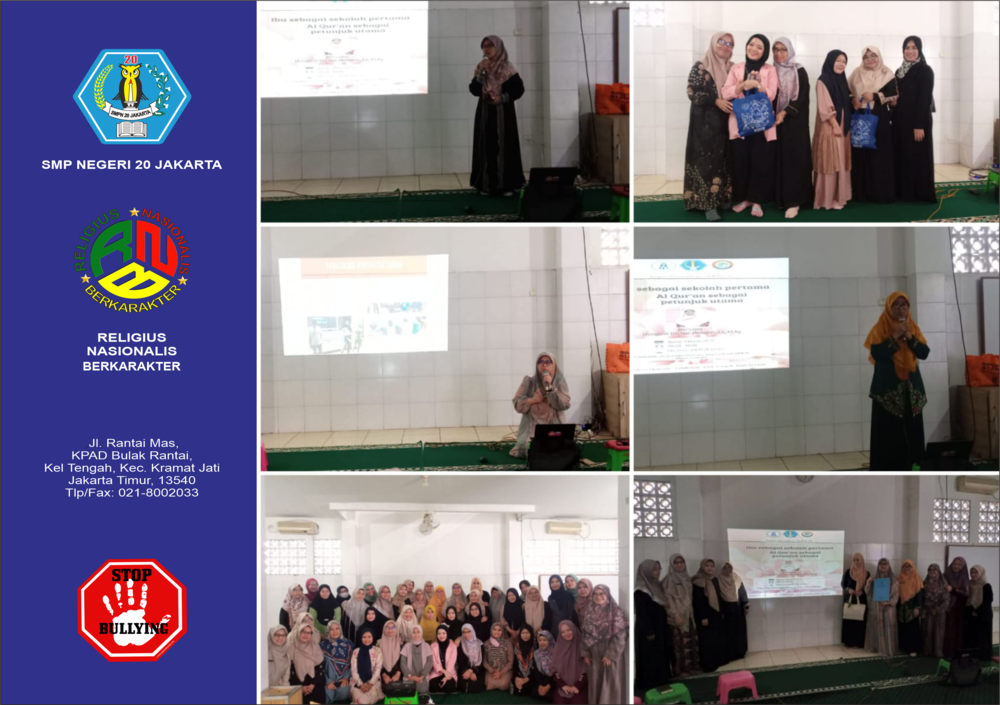 Kajian Ramadhan OTM SMPN 20 Jakarta: Kolaborasi dengan SMPIT Buahati melalui Sekolah Komunitas